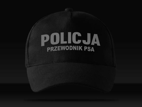 POLICJA PRZEWODNIK PSA czapka z daszkiem