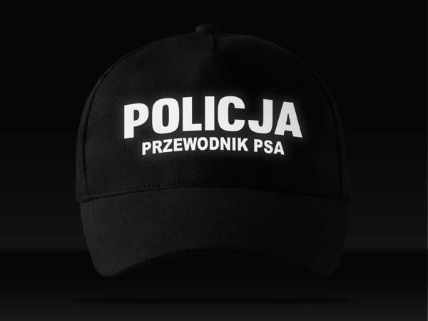 POLICJA PRZEWODNIK PSA czapka z daszkiem