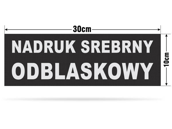 POLICJA PRZEWODNIK PSA emblemat odblaskowy