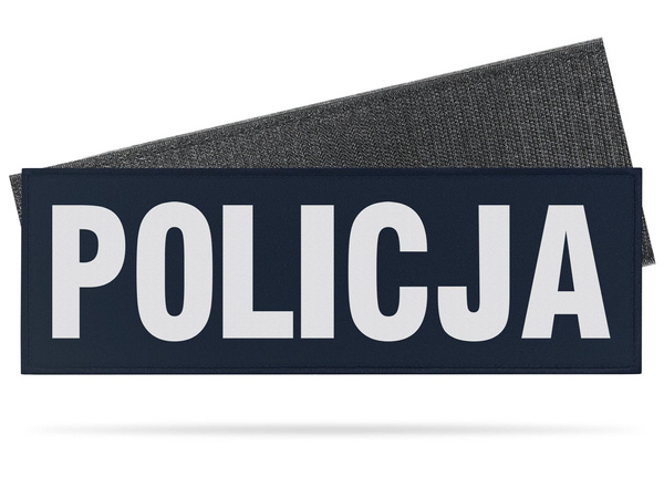POLICJA emblemat odblaskowy