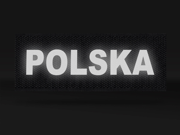 POLSKA emblemat odblaskowy