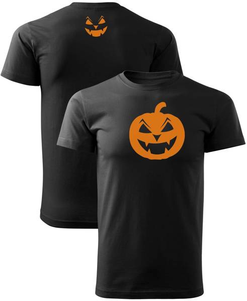 T-shirt czarny – Halloween / H02