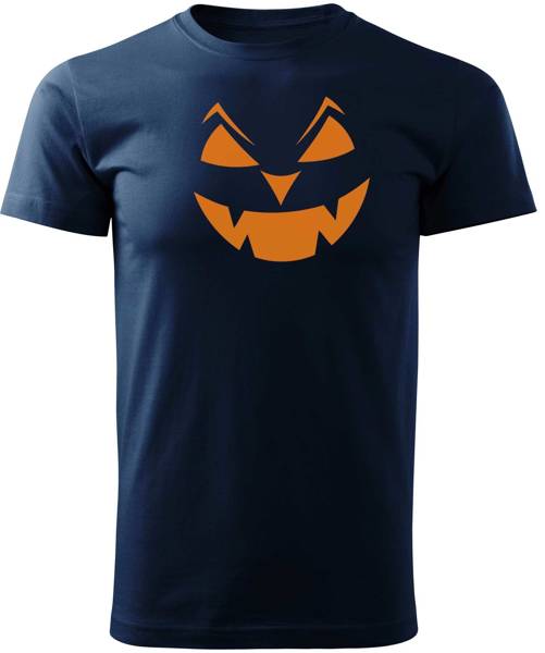 T-shirt granatowy – Halloween / H03