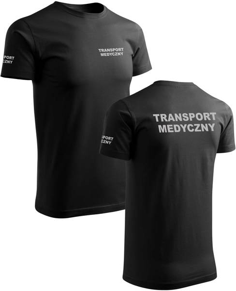 TRANSPORT MEDYCZNY koszulka z nadrukiem