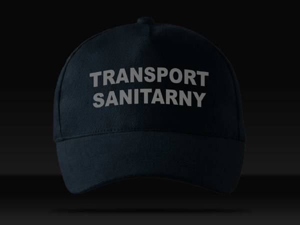 TRANSPORT SANITARNY czapka z daszkiem