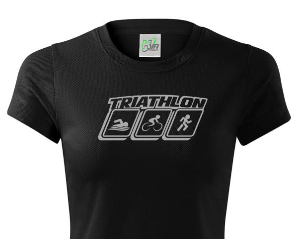 TRIATHLON damska koszulka odblaskowa 3