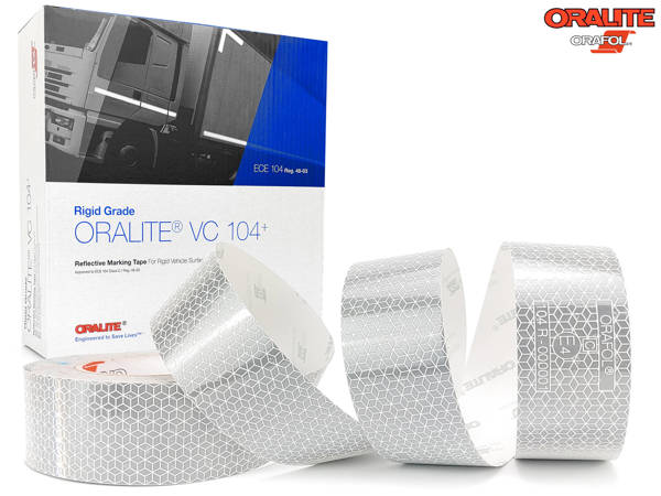 Taśma konturowa ORALITE VC104+ Rigid Grade biała