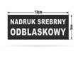 GRUPA INTERWENCYJNA emblemat odblaskowy