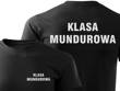 Koszulka T-shirt wzór odblaskowy KLASA MUNDUROWA