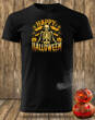 Koszulka bawełniana T-shirt nadruk HALLOWEENOWY KOŚCIOTRUP