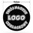 Naszywka odblaskowa z własnym napisem lub logo