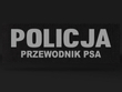 POLICJA PRZEWODNIK PSA emblemat odblaskowy