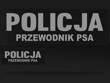 POLICJA PRZEWODNIK PSA zestaw emblematów odblaskowych