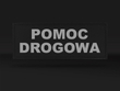 POMOC DROGOWA naszywka odblaskowa