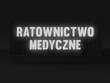 RATOWNICTWO MEDYCZNE emblemat odblaskowy