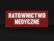 RATOWNICTWO MEDYCZNE naszywka odblaskowa