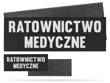 RATOWNICTWO MEDYCZNE zestaw naszywek odblaskowych