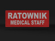 RATOWNIK MEDICAL STAFF naszywka odblaskowa