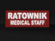 RATOWNIK MEDICAL STAFF naszywka odblaskowa