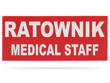 RATOWNIK MEDICAL STAFF naszywka odblaskowa