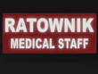 RATOWNIK MEDICAL STAFF naszywka odblaskowa