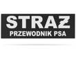 STRAŻ PRZEWODNIK PSA naszywka odblaskowa