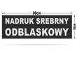 STRAŻ RYBACKA emblemat odblaskowy