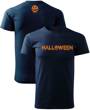 T-shirt granatowy – Halloween / H01