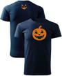 T-shirt granatowy – Halloween / H02