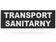 TRANSPORT SANITARNY naszywka odblaskowa