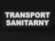 TRANSPORT SANITARNY naszywka odblaskowa